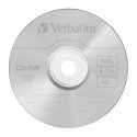 Verbatim CD-RW 12x 700 MB 10 kpl Verbatim CD-RW 12x 700 MB 10 kpl
