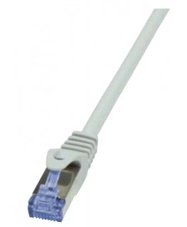 LogiLink CQ3062S verkkokaapeli Harmaa 3 m Cat6a S/FTP (S-STP)