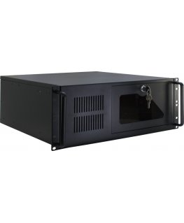 Inter-Tech IPC 4U-4088-S Teline musta