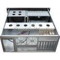 Inter-Tech IPC 4U-4088-S Teline musta Inter-Tech IPC 4U-4088-S Teline musta