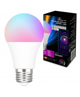 EXTRALINK SMARTLIFE ŻARÓWKA LED E27 A60 2700-6500K WIFI 220-240V