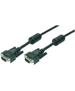 LogiLink 20m VGA M/M VGA cable VGA (D-Sub) Black