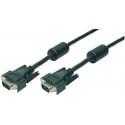 LogiLink 20m VGA M/M VGA cable VGA (D-Sub) Black LogiLink 20m VGA M/M VGA cable VGA (D-Sub) Black