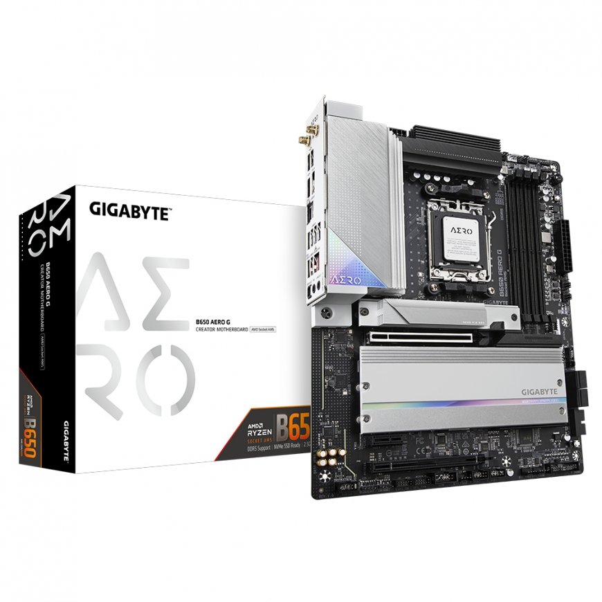 GIGABYTE B650 AERO G mātes plate