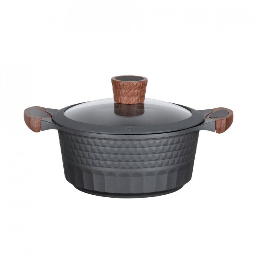 Resto Kitchenware Capella 2,6 L Pyöreä musta, Puu