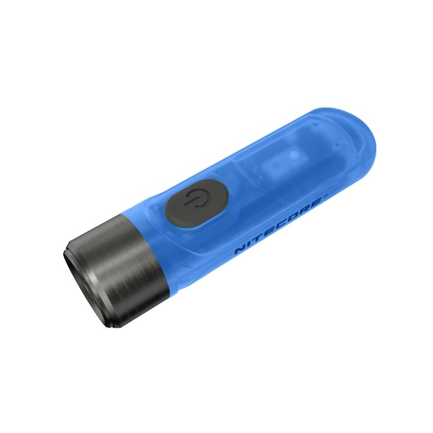 Nitecore TIKI GITD BLUE Harmaa Avaimenperätaskulamppu LED