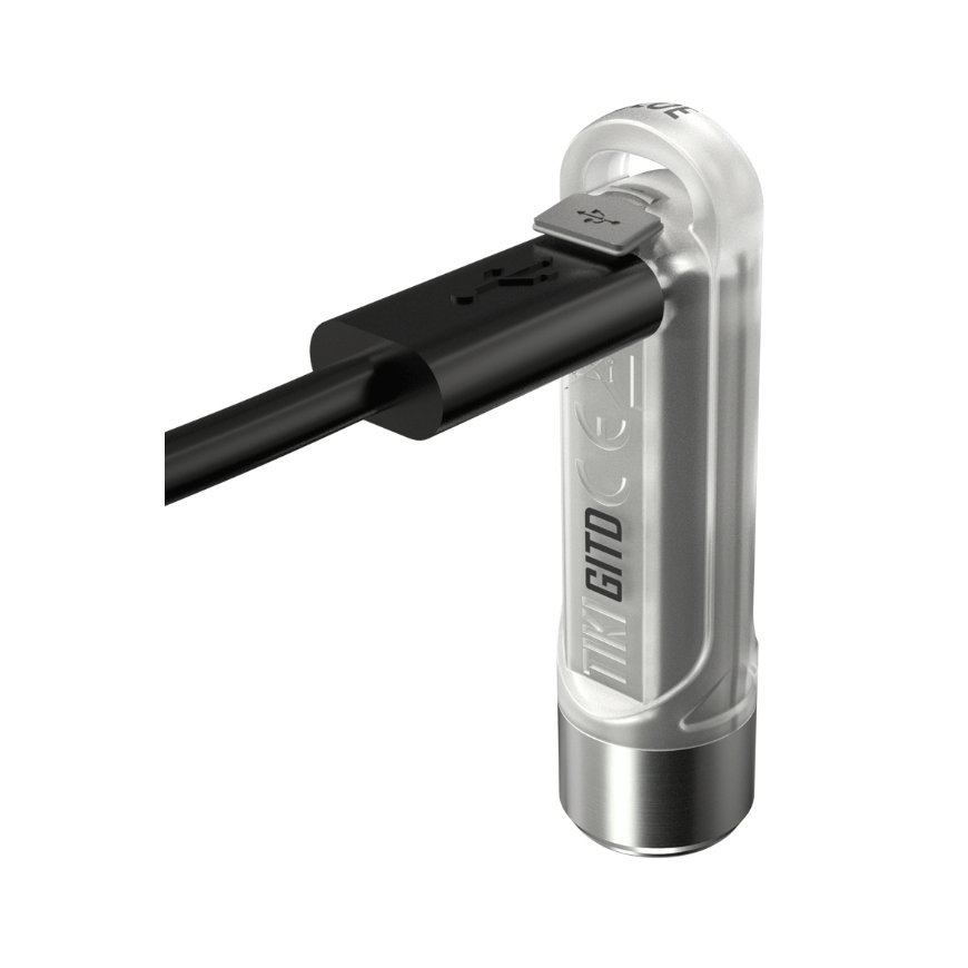 Nitecore TIKI GITD BLUE Grey Keychain flashlight LED – 5
