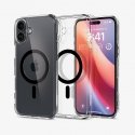 Spigen Ultra Hybrid (MagFit) mobile phone case 17 cm (6.7") Cover Black, Transparent Spigen Ultra Hybrid (MagFit) mobile phone case 17 cm (6.7") Cover Black, Transparent