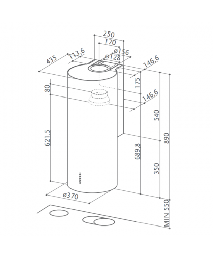 Hood Faber Cylindra Matt PLUS black – 2