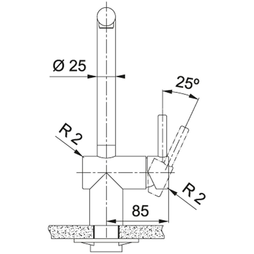 Franke Atlas Neo Juoda – 3