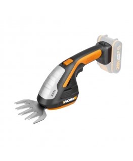 WORX WG801E.9 langattomat ruohosakset 9,2 V Litiumioni (Li-Ion) musta, Oranssi, Hopea