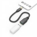 Hama 00201605 USB кабель USB 3.2 Gen 1 (3.1 Gen 1) 0,15 m USB C USB A Черный Hama 00201605 USB кабель USB 3.2 Gen 1 (3.1 Gen 1) 0,15 m USB C USB A Черный