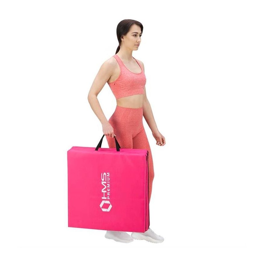 HMS Fitness MGS02 Üldise otstarbega võimlemismatt Roosa – 4