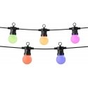 Woox Smart LED garland, colorful RGB + CCT, Wi-Fi, moisture-resistant IP65, 9m, with additional remote control