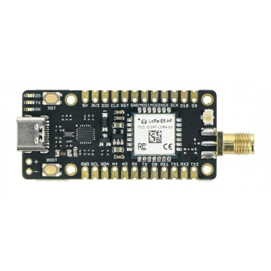 Seeed Studio LoRa-E5 mini STM32WLE5JC, LoRaWAN 868/915 MHz module, Seeedstudio 113990939 – 2