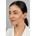Brilio Silver Brilio Silver Silver hoop earrings Cross EA735W Brilio Silver Brilio Silver Silver hoop earrings Cross EA735W
