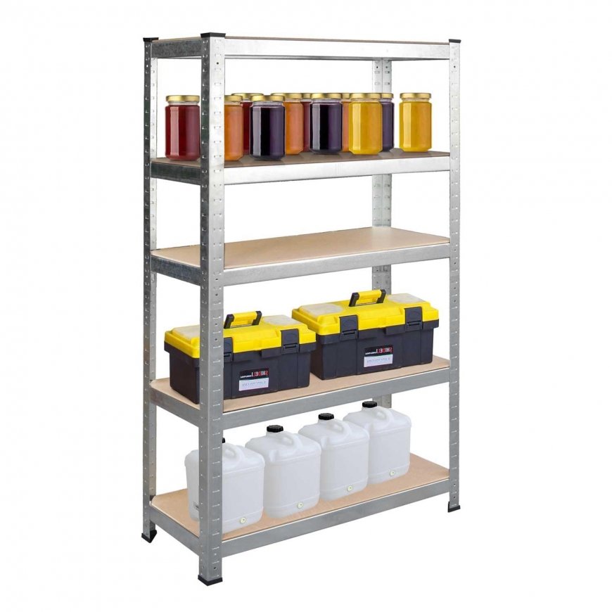 Metal storage shelf 180 x 90 x 40 Humberg 4846 – 4