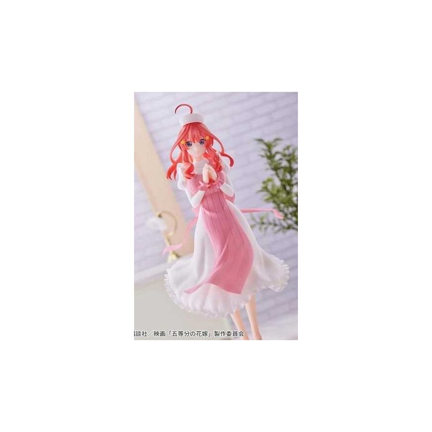Figure Banpresto The Quintessential Quintuplets Movie Kyunties Itsuki Nakano Nurse ver., 14 cm – 2