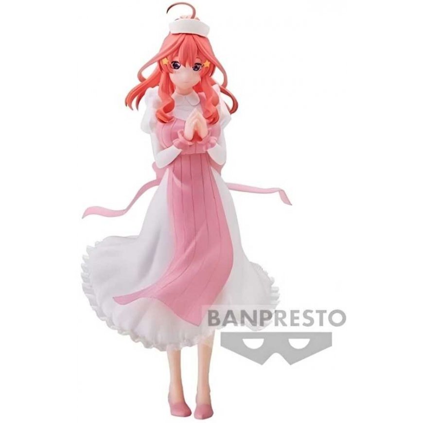 Figure Banpresto The Quintessential Quintuplets Movie Kyunties Itsuki Nakano Nurse ver., 14 cm – 4