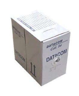 DATACOM UTP johto CAT5E PVC, Eca 305m laatikko harmaa