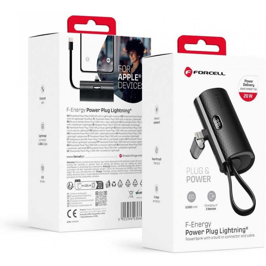 FORCELL F-ENERGY power plug F5K3 power