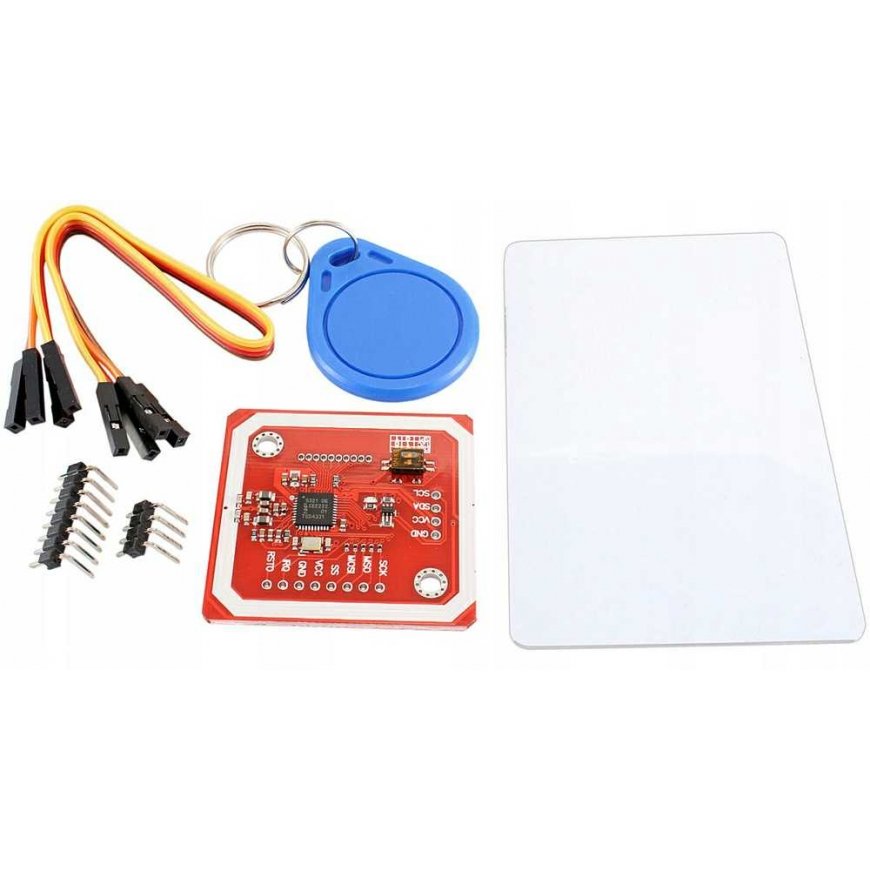 RF522 RC522 13.56MHz SPI + kortelė ir raktų pakabukas - raudonas - Iduino ME138 – 5