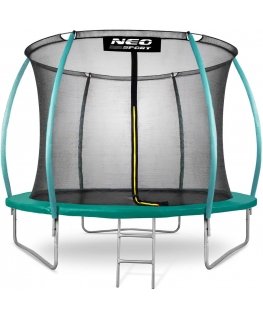 10 pėdų / 312 cm profiliuotas sodo batutas su Neo-Sport vidiniu tinkleliu