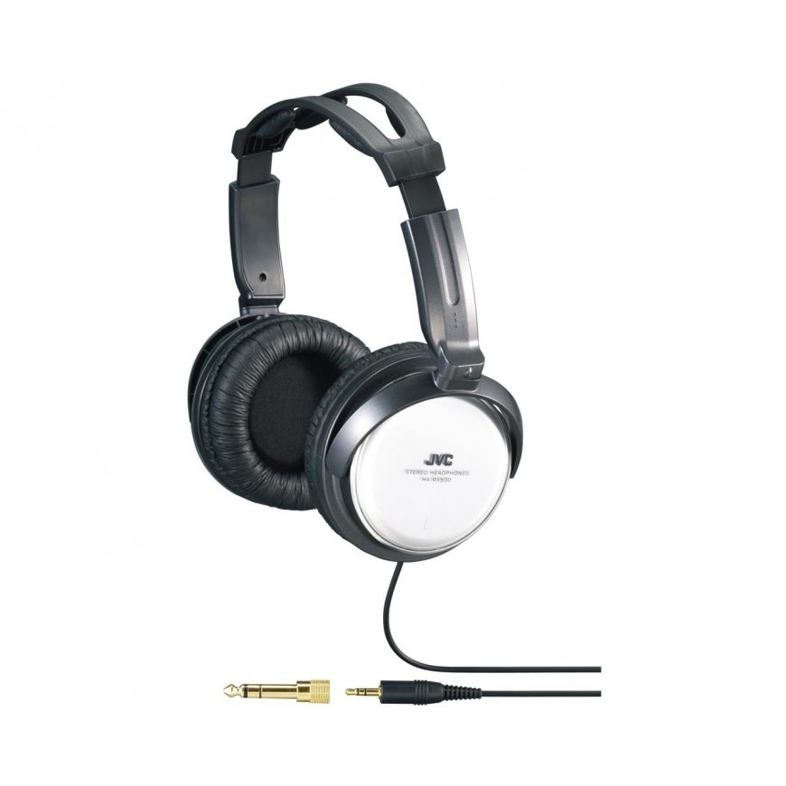 JVC HA-RX500-E Austiņas Vadu Mūzika Melns