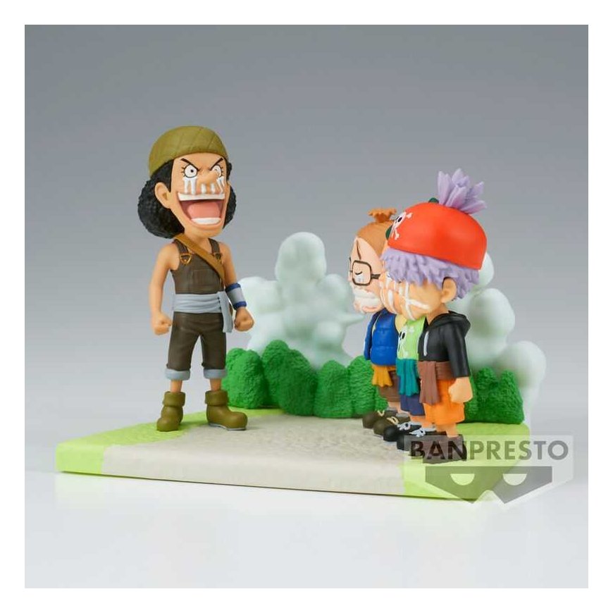 Banpresto One Piece Log Stories Usopp Pirates -figuuri 7cm – 3