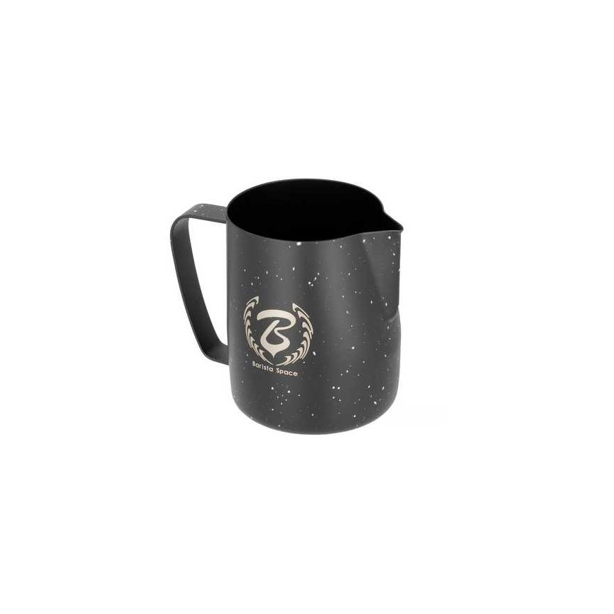 Barista Space - 600 ml Teflon Star Night Black Milk Jug – 3
