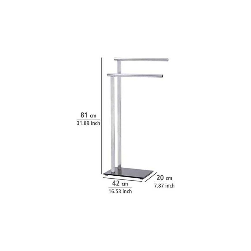 Bathroom towel rack LAVA - 2 arms, WENKO – 3