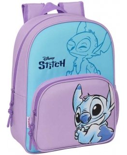School bag Stitch Sweet Blue Lilac 26 x 34 x 11 cm