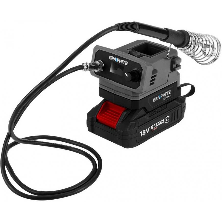 Graphite Energija+ 18V litavimo stotelė, be baterijos – 2