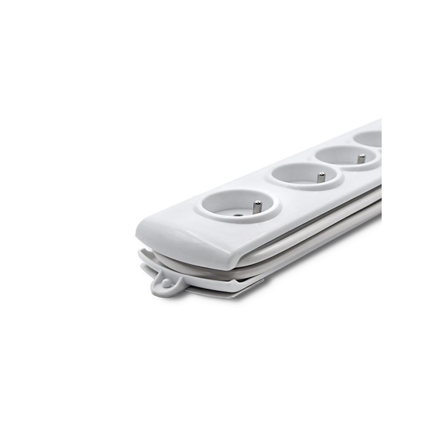 Qoltec 50293 surge protector White 8 AC outlet(s) 230 V 1.5 m – 2