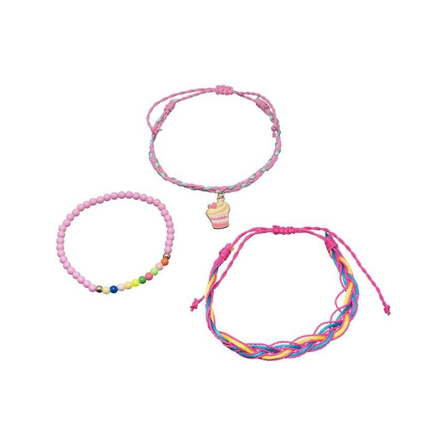 Troli Troll Pink Cupcake Girls Bracelet