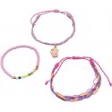 Troll Pink Cupcake Girls Bracelet Set (3 pcs.) Troll Pink Cupcake Girls Bracelet Set (3 pcs.)