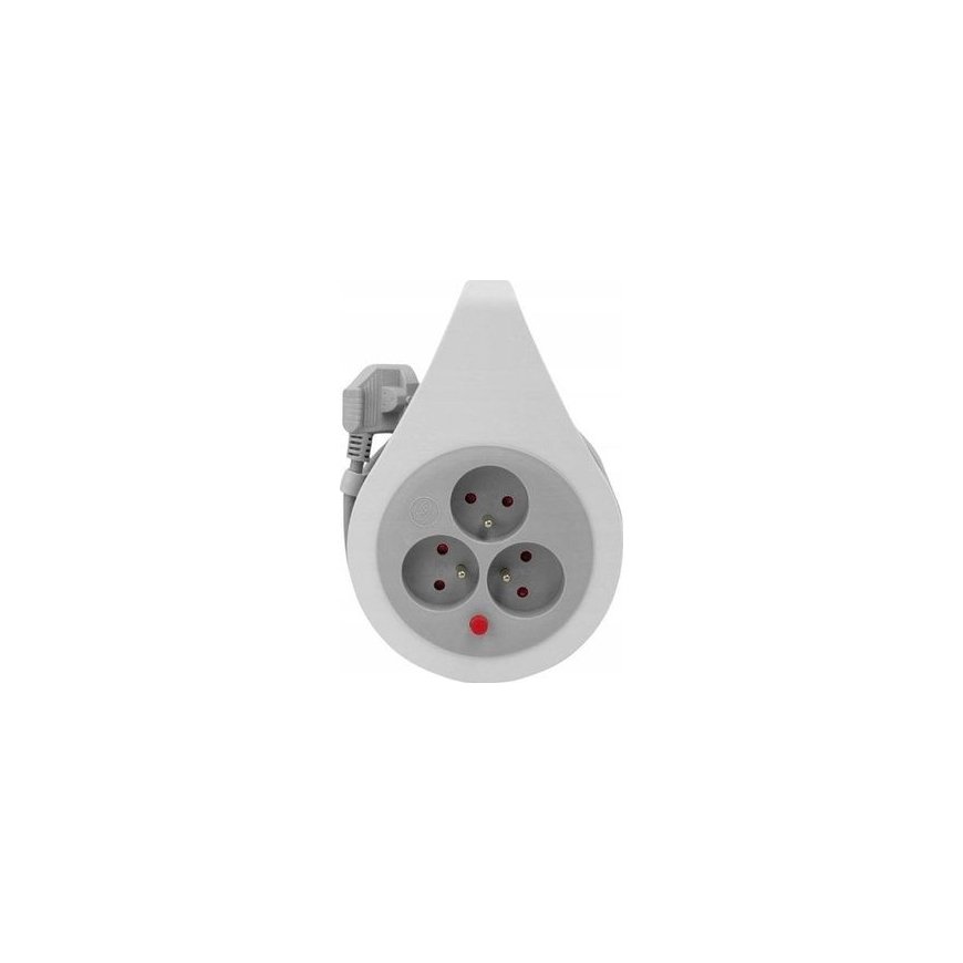 Plastrol Przedłużacz zwijany 10m 3x1mm2 16A