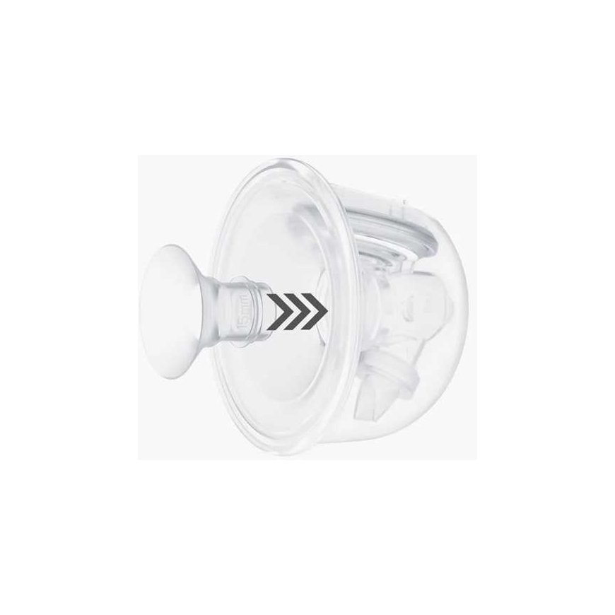 MOMCOZY S9/S12 PRO BREASTFEEDING BREAST CAP CONNECTOR, 15 MM – 3