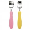 Stalo įrankiai EDISONmama, nuo 18 mėn. MANGO/PEACH, KJ2831 Stalo įrankiai EDISONmama, nuo 18 mėn. MANGO/PEACH, KJ2831