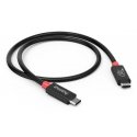 Hama 00200788 USB kabelis 1 m USB C Juoda