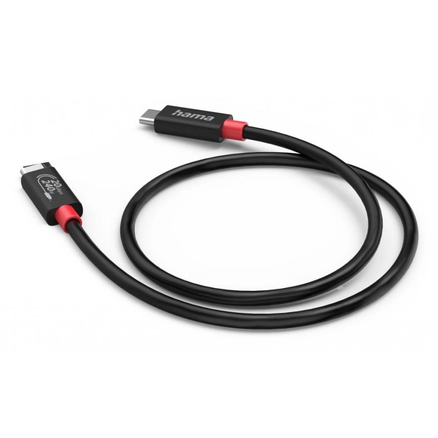 Hama 00200788 USB-kaabel 1 m USB C Must – 3