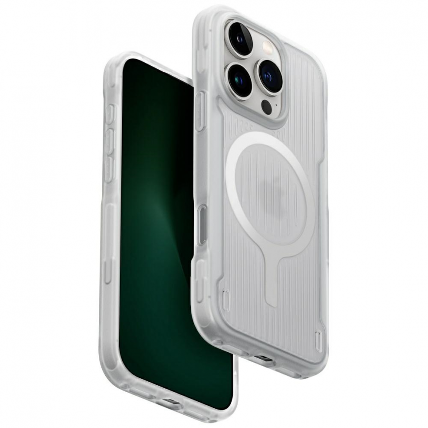 Suojakotelo UNIQ Combat Active iPhone 16 Prolle Magclick Charging lumen valkoinen – 4