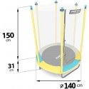 Sodo batutas vaikams 140 cm 4,5 pėdų Neo-Sport