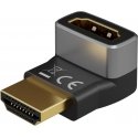 Goobay 72009 video cable adapter HDMI Type A (Standard) Black, Silver Goobay 72009 video cable adapter HDMI Type A (Standard) Black, Silver