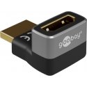 Goobay 72009 videokaapeli-adapteri HDMI-tyyppi A (vakio) musta, Hopea Goobay 72009 videokaapeli-adapteri HDMI-tyyppi A (vakio) musta, Hopea