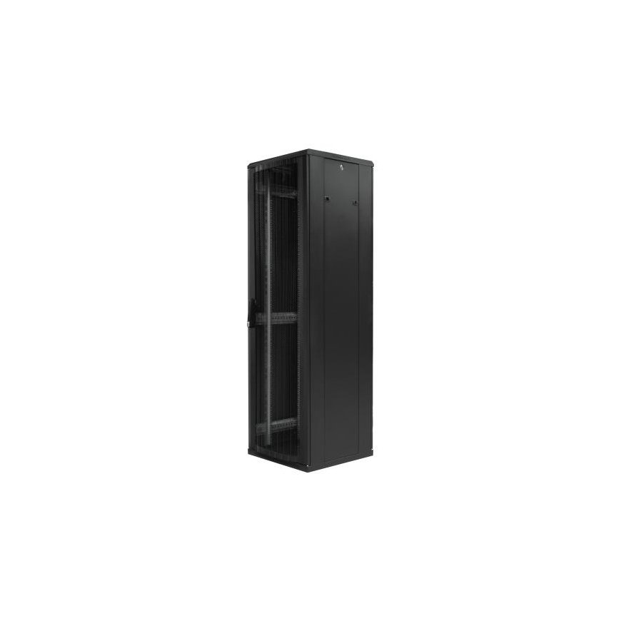 Toten System G 19" cabinet 42U 600x600 perated front doors 800kg