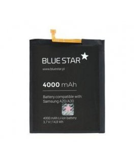 Akku Partner Tele.com Akku Samsung Galaxy A20 / A30S / A50 4000 mAh Li-Ion Blue Star PREMIUM