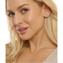 Jwl Luxury Pearls Gold-plated earrings á la Duchess Kate with real pearl and zircons 3in1 JL0686