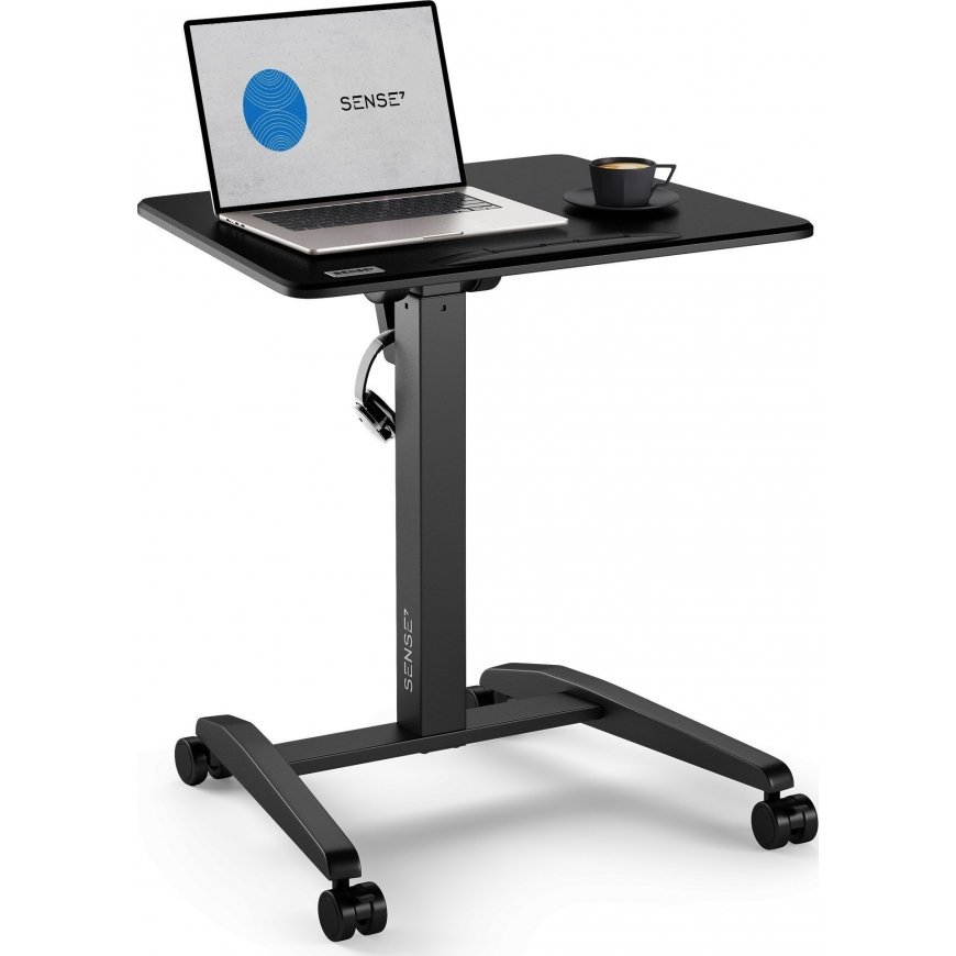 SENSE7 table mobile table Black 70 cmx52 cm black