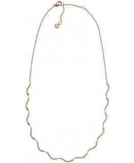 Skagen Timeless Bronze Wave Necklace SKJ1745791